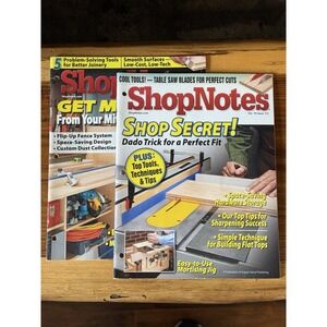 Shopnotes Magazine Lot (2) Vol. 19 Issues 110 & 112 (2010)